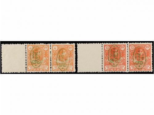 ** COLONIAS ESPAÑOLAS: GUINEA. Ed. 72/84 + 72A/84A. SERIE co