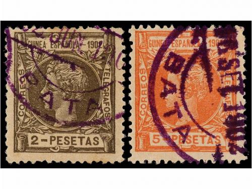 ° COLONIAS ESPAÑOLAS: GUINEA. Ed. 1/8. SERIE completa. MUY R