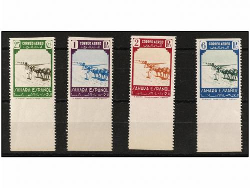 ** COLONIAS ESPAÑOLAS: SAHARA. Ed. 76/82sh. 25 cts., 1 pta.,