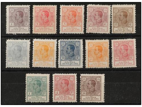 ** COLONIAS ESPAÑOLAS: RIO DE ORO. Ed. 117/29. SERIE complet