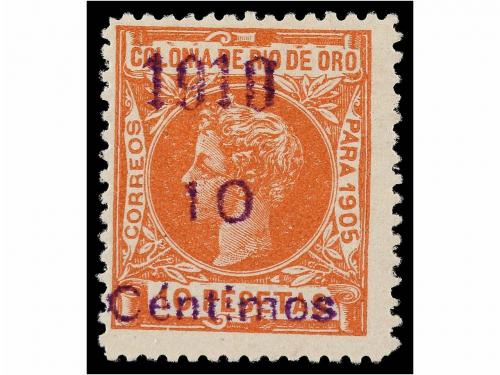* COLONIAS ESPAÑOLAS: RIO DE ORO. Ed. 56hcc. 10 cts. s. 10 p