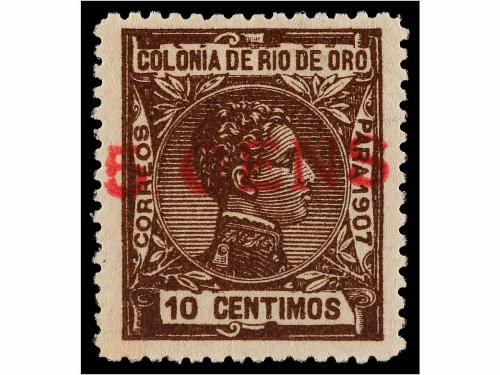 ** COLONIAS ESPAÑOLAS: RIO DE ORO. Ed. 37A. 5 cents. s. 10 c