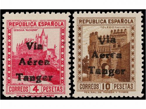 ** COLONIAS ESPAÑOLAS: TANGER. Ed. 128/40. SERIE completa, M