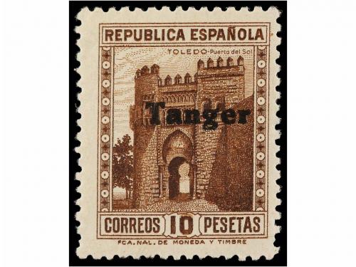 ** COLONIAS ESPAÑOLAS: TANGER. Ed. 114/27. SERIE completa. L