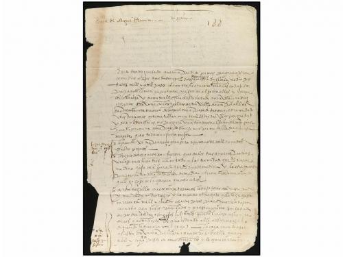 ✉ PERU. 1585 (2 Abril). CIUDAD DE LOS REYES (Lima) a SEVILLA