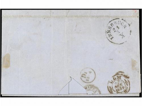 ✉ ITALIA ANTIGUOS ESTADOS: PARMA. Sa. 11. 1859. PONTREMOLI a