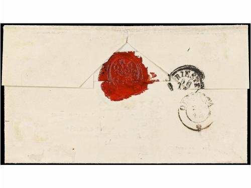 ✉ ITALIA ANTIGUOS ESTADOS: TOSCANA. Sa. 7. 1854. FLORENCIA a