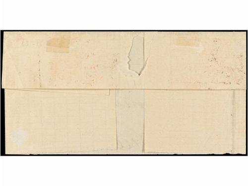 ✉ ITALIA. Sa. 22. 1869. GÉNOVA a BUENOS AIRES. 2 liras naran