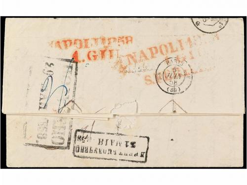 ✉ ITALIA ANTIGUOS ESTADOS: DOS SICILIAS - NAPOLES. Sa. 12 (2