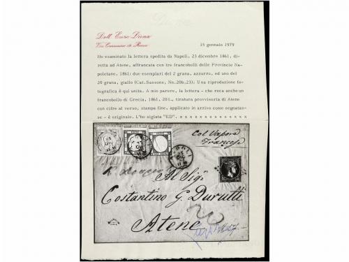 ✉ ITALIA ANTIGUOS ESTADOS: DOS SICILIAS - NAPOLES. Sa. 20b (