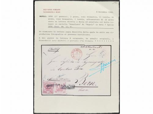 ✉ ITALIA ANTIGUOS ESTADOS: DOS SICILIAS - NAPOLES. Sa. 6, 12