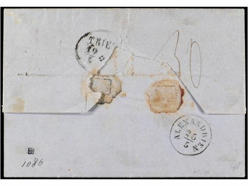 ✉ ITALIA ANTIGUOS ESTADOS: LOMBARDO-VENECIA. Sa. 38, 40 (3).