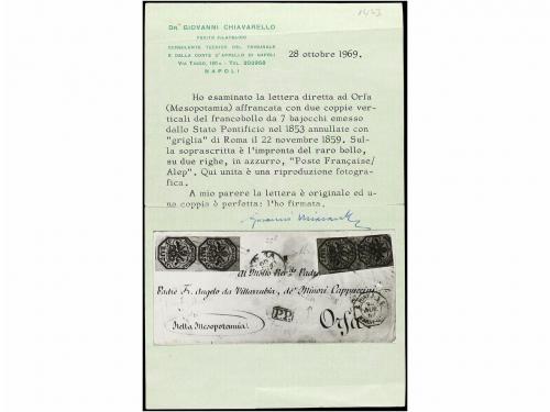 ✉ ITALIA ANTIGUOS ESTADOS: ESTADOS PONTIFICIOS. Sa. 8 (4). 1