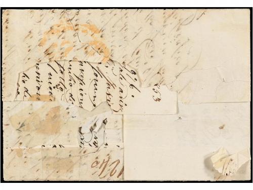 ✉ ITALIA ANTIGUOS ESTADOS: TOSCANA. Sa. 5, 6 (3). 1855. LIVO