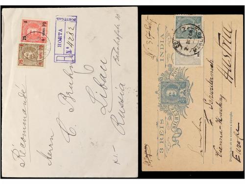 ✉ PORTUGAL. COLONIAS PORTUGUESAS. Conjunto de 17 cartas de A