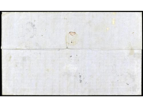 ✉ ESPAÑA. Ed. 91F. 1867. FALSOS POSTALES. BARCELONA a MATANZ