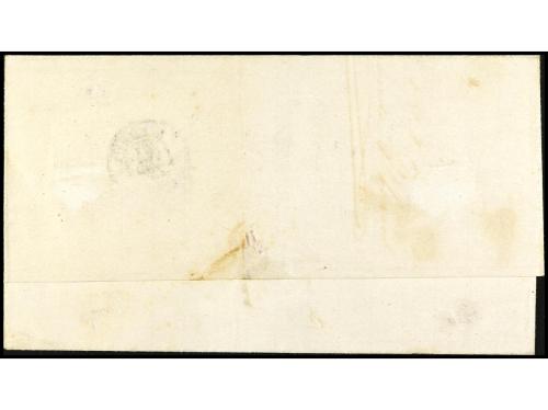✉ ESPAÑA. Ed. 141F, 145. 1874. FALSOS POSTALES. MADRID a ZAF