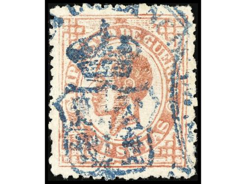 ° ESPAÑA. Ed. 187F. FALSOS POSTALES. 5 pesetas rosa, FALSO P