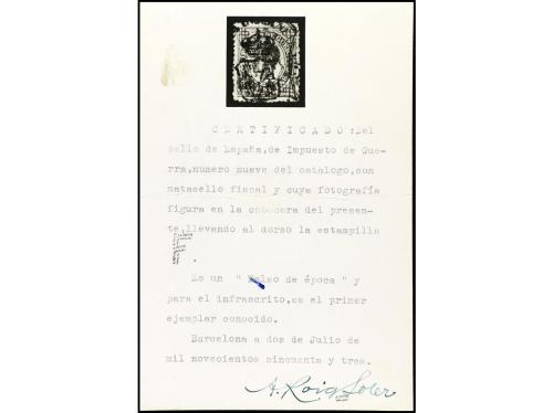 ° ESPAÑA. Ed. 187F. FALSOS POSTALES. 5 pesetas rosa, FALSO P