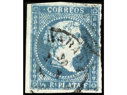 ° CUBA. Ant. 7F. FALSOS POSTALES. 1/2 real, FALSO POSTAL, ti