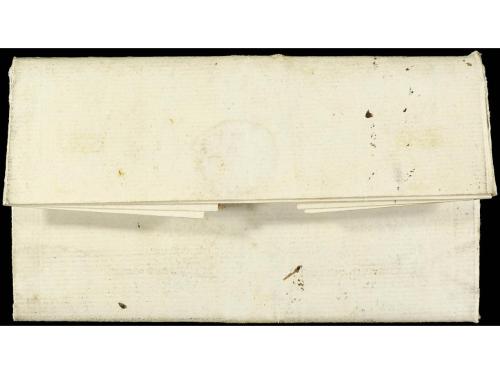 ✉ GRAN BRETAÑA. 1812 (junio 9). Sobrescrito de LISBOA a GLOU