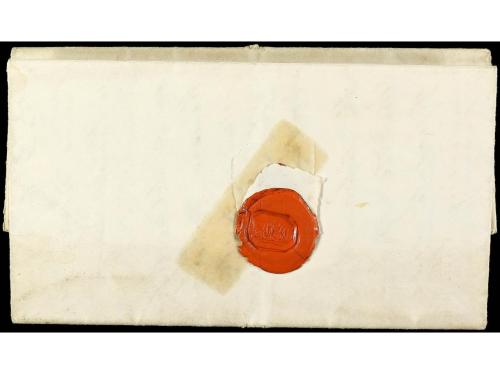 ✉ GRAN BRETAÑA. 1812 ( mayo 2). Sobrescrito de LISBOA a SCOT