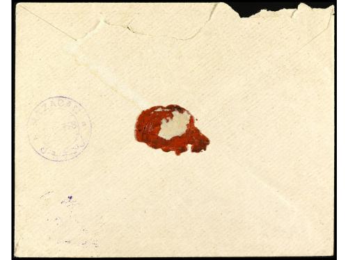 ✉ MARRUECOS: CORREO LOCAL. 1898. MARRAKECH a MAZAGAN. Correo