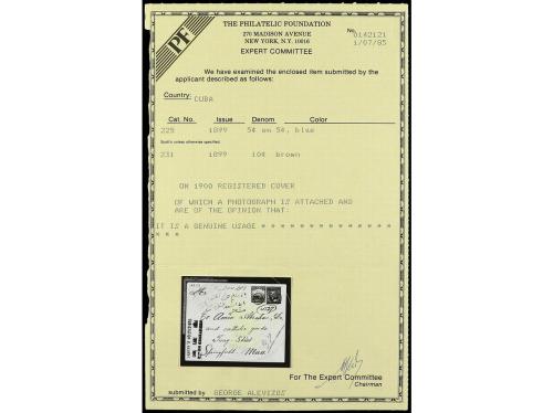 ✉ CUBA: OCUPACION ESTADOS UNIDOS. Sc. 225, 231. 1980. HABANA