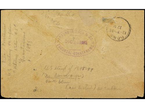 ✉ CUBA: OCUPACION ESTADOS UNIDOS. 1898 (24 diciembre). GUANT