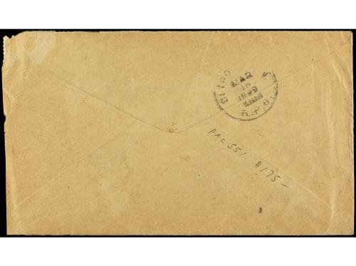 ✉ CUBA: OCUPACION ESTADOS UNIDOS. 1899 (11 marzo). CIENFUEGO