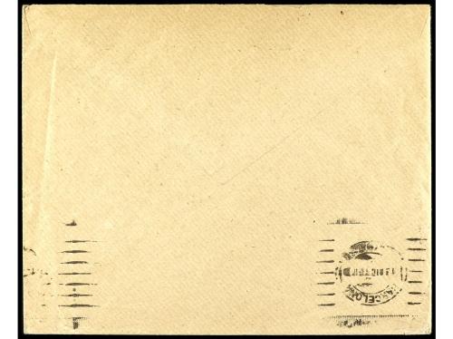 ✉ ESPAÑA. Ed. 668, 669. 1934. ÉCIJA a BARCELONA. 30 cts. roj