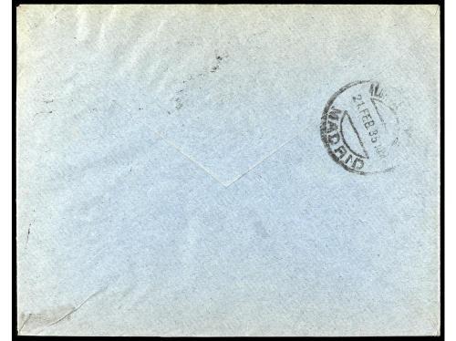 ✉ ESPAÑA. Ed. 679, 685. 1935. BARCELONA a MADRID. Sobre ente