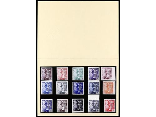 ** ESPAÑA. Ed. 919s/35s. SERIE COMPLETA SIN DENTAR (15 valor