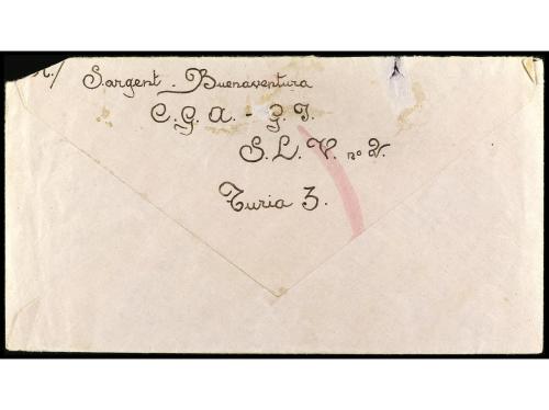 ✉ ESPAÑA GUERRA CIVIL. 1938. REUS a OLESA. Sobre enviado por