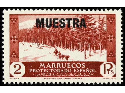 * MARRUECOS. Ed. 152/59M. JUEGO COMPLETO (6 valores) habilit