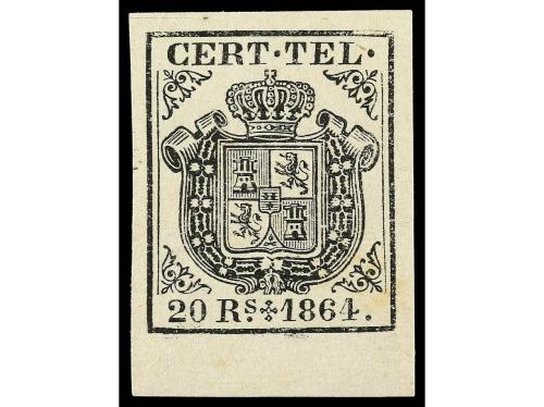 **/* ESPAÑA: TELEGRAFOS. Ed. T-1/4. SERIE COMPLETA, márgenes