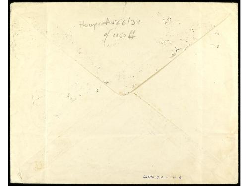 ✉ HUNGRIA. Mi. 502/10. 1932. BUDAPEST a VIENA. Serie complet