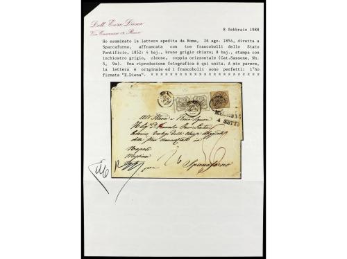 ✉ ITALIA ANTIGUOS ESTADOS: ESTADOS PONTIFICIOS. Sa. 5, 9a (2