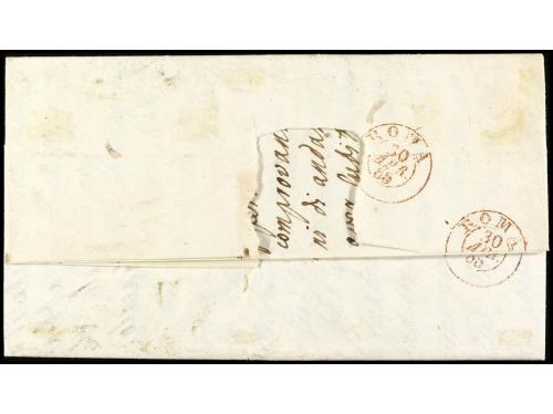 ✉ ITALIA ANTIGUOS ESTADOS: ESTADOS PONTIFICIOS. Sa. 5b, 9. 1