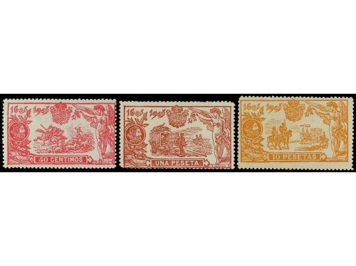 ** ESPAÑA. Ed. 257/66. SERIE COMPLETA, centrajes habituales 