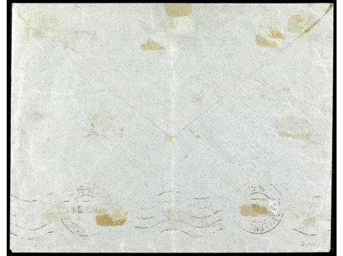 ✉ ESPAÑA. Ed. 276. 1920. SAX a VALENCIA. Circulada con sello