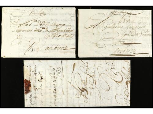 ✉ ESPAÑA: PREFILATELIA. 1676-1679. OCUPACIÓN ESPAÑOLA DE FLA