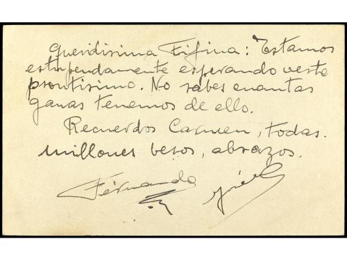 ✉ ESPAÑA GUERRA CIVIL. (1938 ca.). Tarjeta Postal circulada 