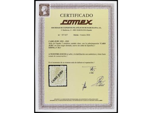 ** COLONIAS ESPAÑOLAS: CABO JUBY. Ed. 19/21. SERIE COMPLETA,