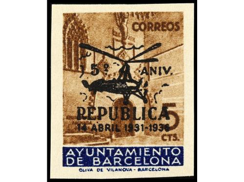 ** ESPAÑA: AYUNTAMIENTO DE BARCELONA. Ed. NE 17/21. NO EMITI