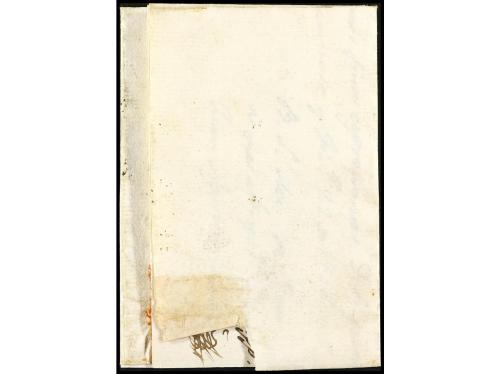 ✉ ESPAÑA: PREFILATELIA. 1806. MANRESA a CALAF. Carta complet