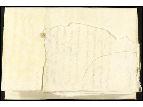 ✉ ESPAÑA: PREFILATELIA. 1650. ALBACETE a MADRID. Carta compl