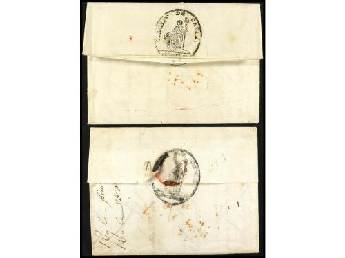 ✉ ESPAÑA: PREFILATELIA. 1803-04 (noviembre). CORREO DESINFEC