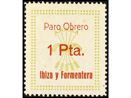 * ESPAÑA GUERRA CIVIL. IBIZA y FORMENTERA. Conjunto de cinco