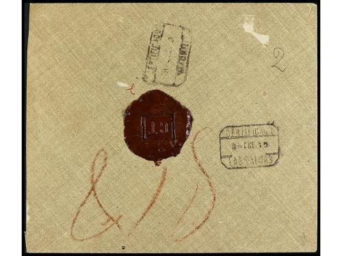✉ COLONIAS ESPAÑOLAS: CABO JUBY. Ed. 4F, 4H. 1915. CABO JUBY